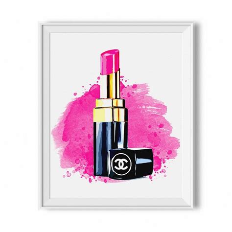 lipstick poster chanel|Chanel Lipstick Poster .